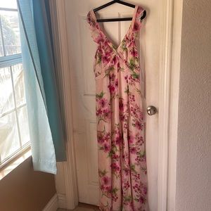 NWOT XL LuLus floral dress